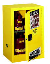 CABINET STORAGE FLAMMABLE 1-DOOR COMPACT 12G - Cabinets
